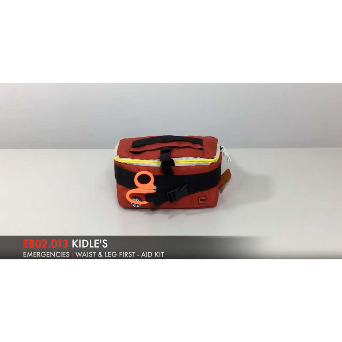 Charger la vidéo : Trousse Urgence cuisse ou taille - KIDLE - Elite Bags