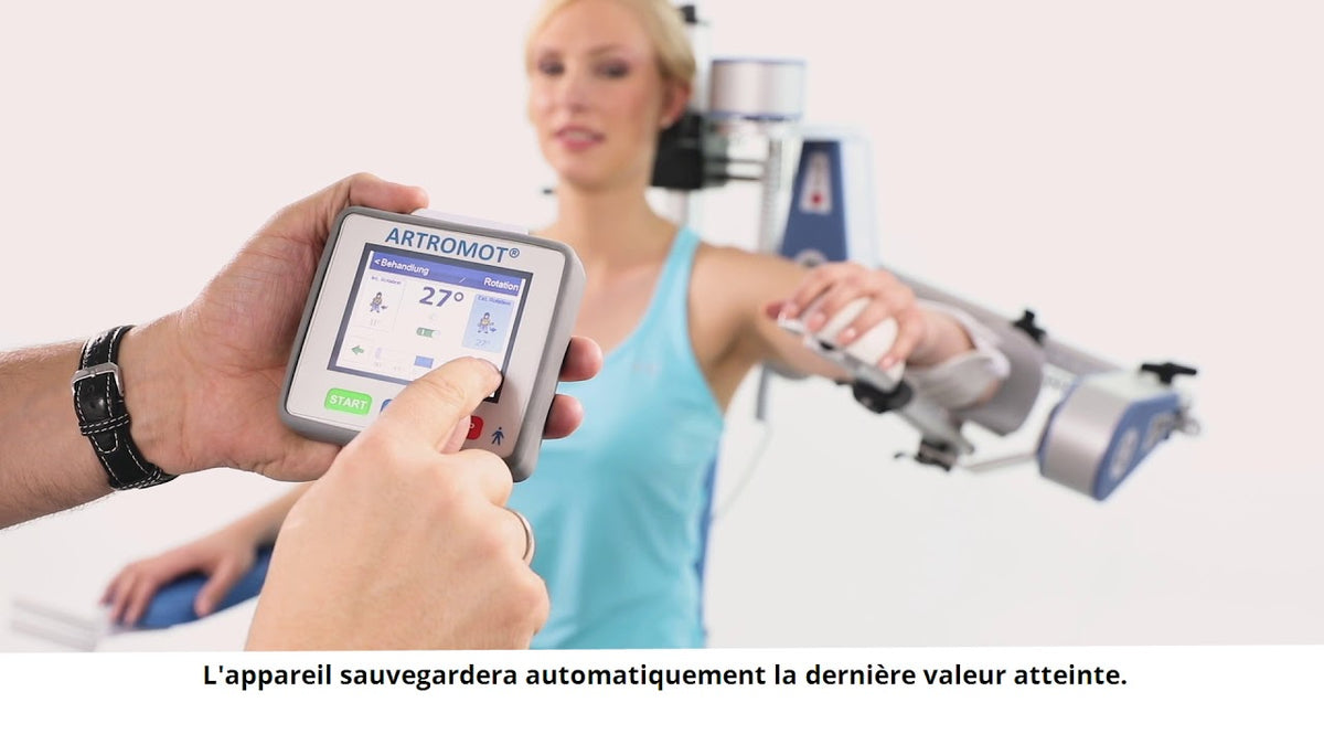 Charger la vidéo : Attelle motorisée épaule Artromot-S4 - Artromot®