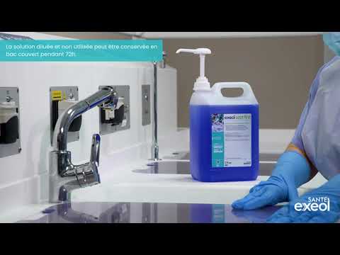 Charger la vidéo : Détergent désinfectant pH neutre - Exeol Sept First - Sodel