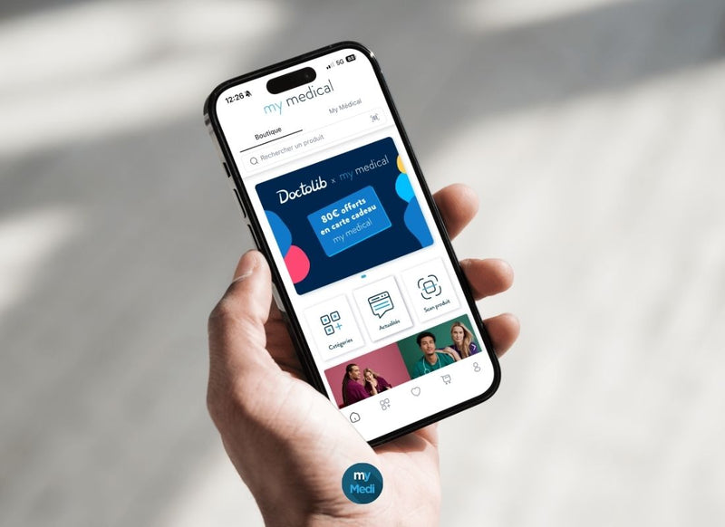 Nouvelle application My Médical : commandez votre matériel médical depuis votre smartphone !