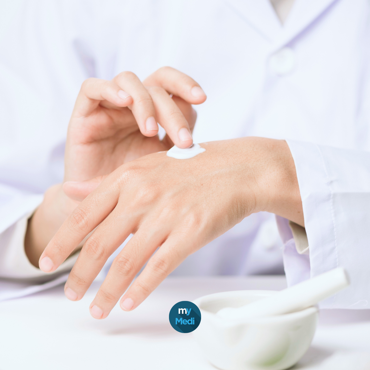 Crèmes pour les mains dentistes