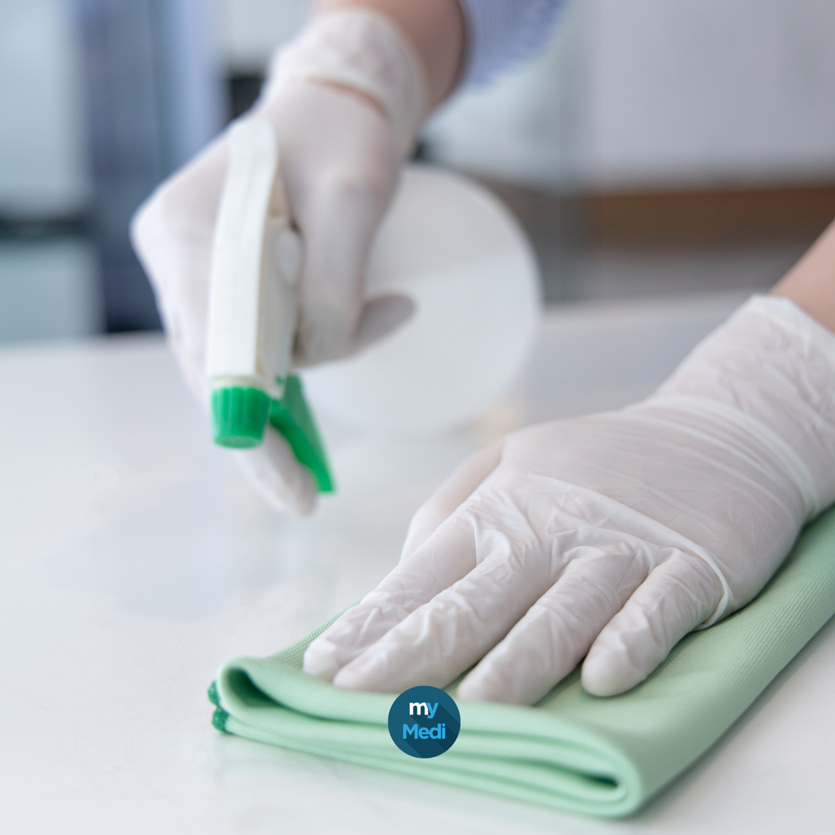 Nettoyage du cabinet d'ostéopathie