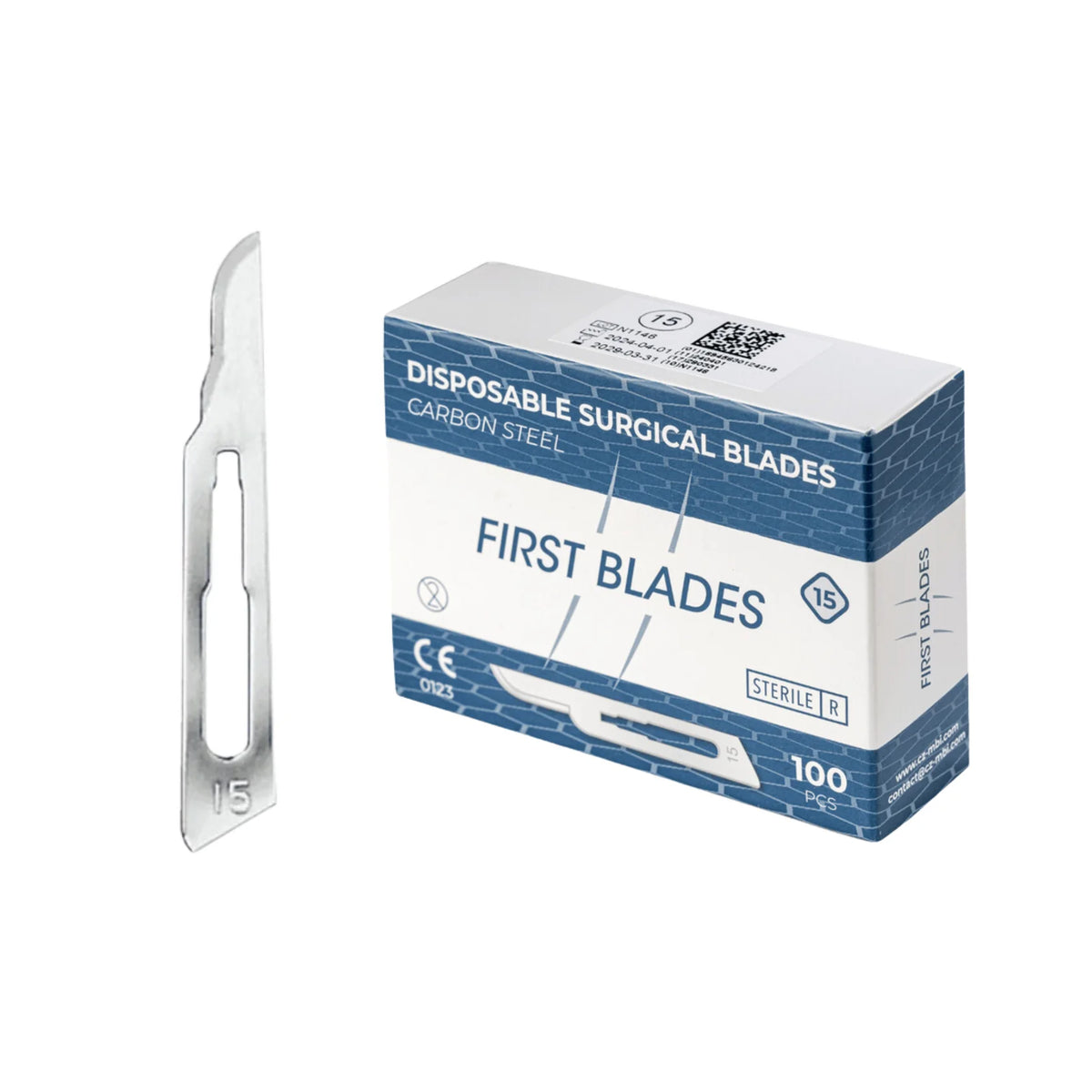 100 lames de bistouri stériles - First Blades - My Médical