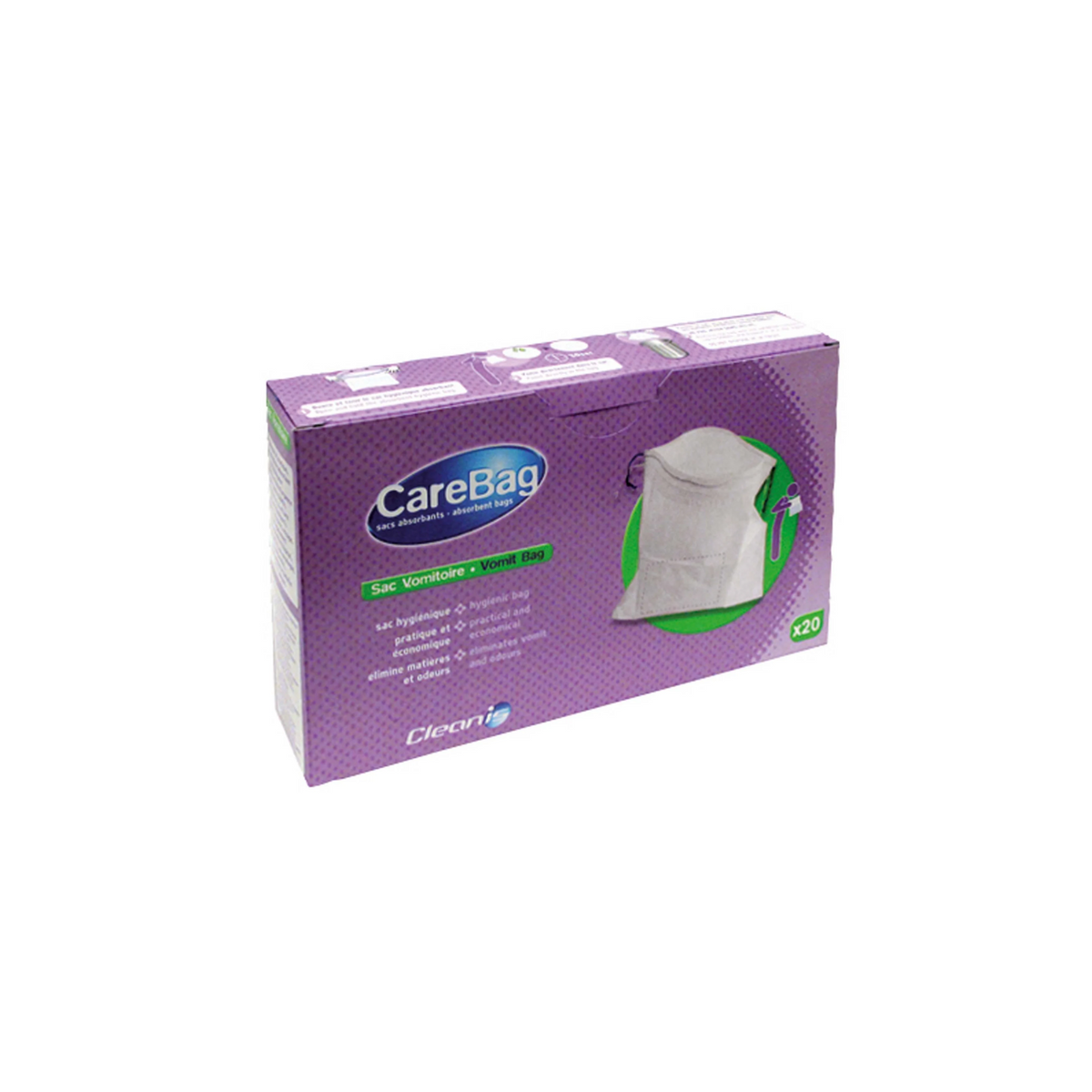 Sac Vomitoire CareBag - PHARMAOUEST - My Médical