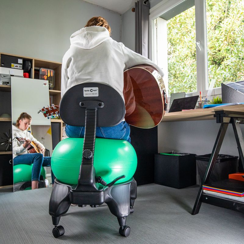 Chaise ergonomique avec ballon Tonic Chair® Confort
