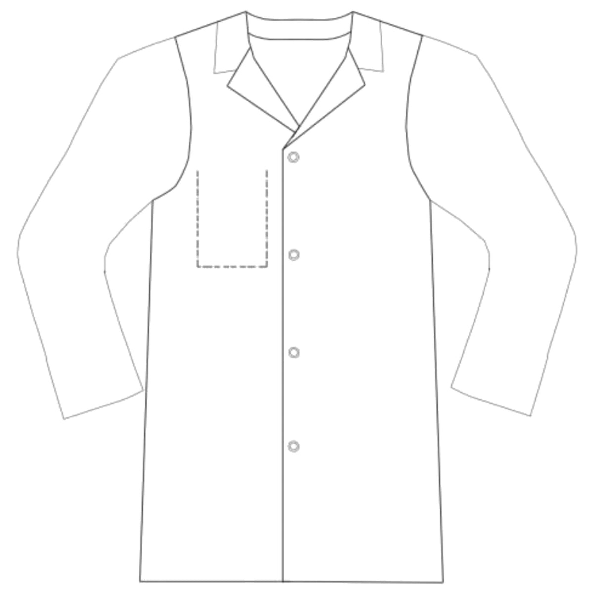 Agro - Blouse longue - Manches longues - Homme - 100 cm My Blouse