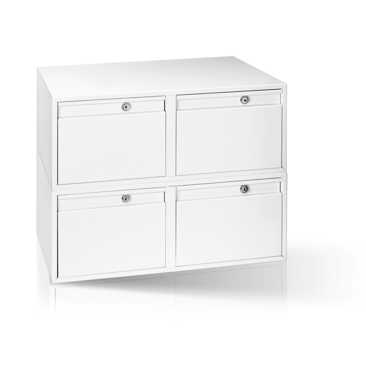 Boite de rangement de fichiers blanche - Ruck