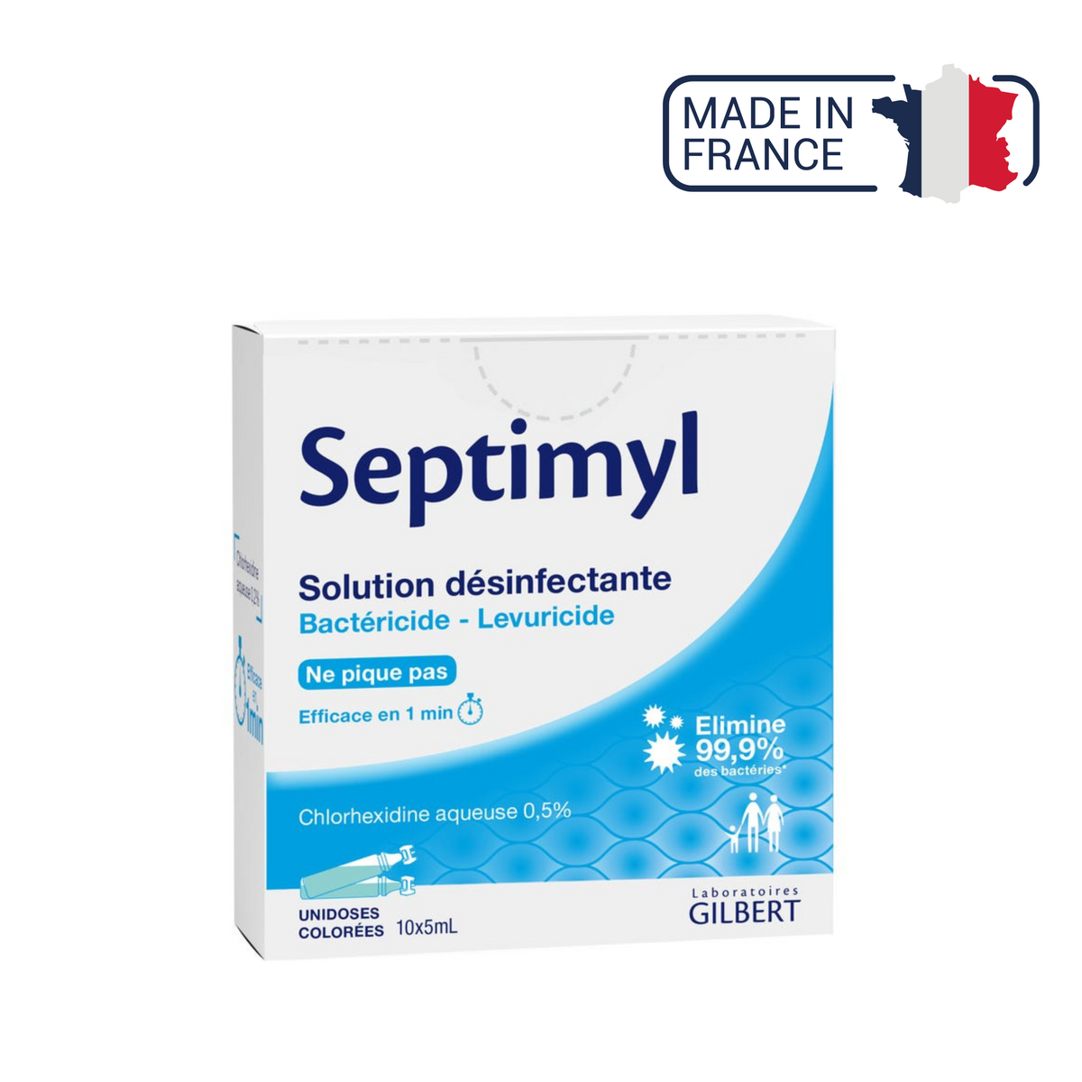 Chlorhexidine Aqueuse (2 conditionnements) - LABORATOIRES GILBERT - My Médical