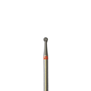 Fraise E7120 Carbure de tungstène - Abrasion et finition des ongles fins - Denture croisée fine - Forme boule - 2,3 mm