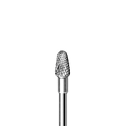 Fraise 424FX Carbure de tungstène - Finition surfaces ongles avant polissage - 4 mm