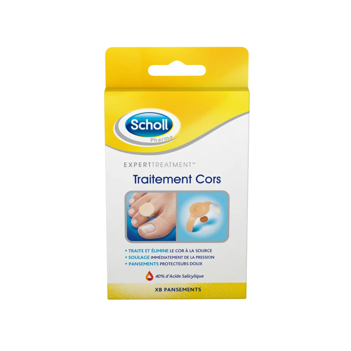 8 Pansements pour Cors - Scholl Scholl 