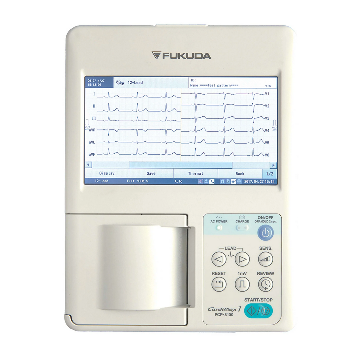 Electrocardiographe Fukuda 3 Pistes FCP8100 Sacoche - FUKUDA - My Médical