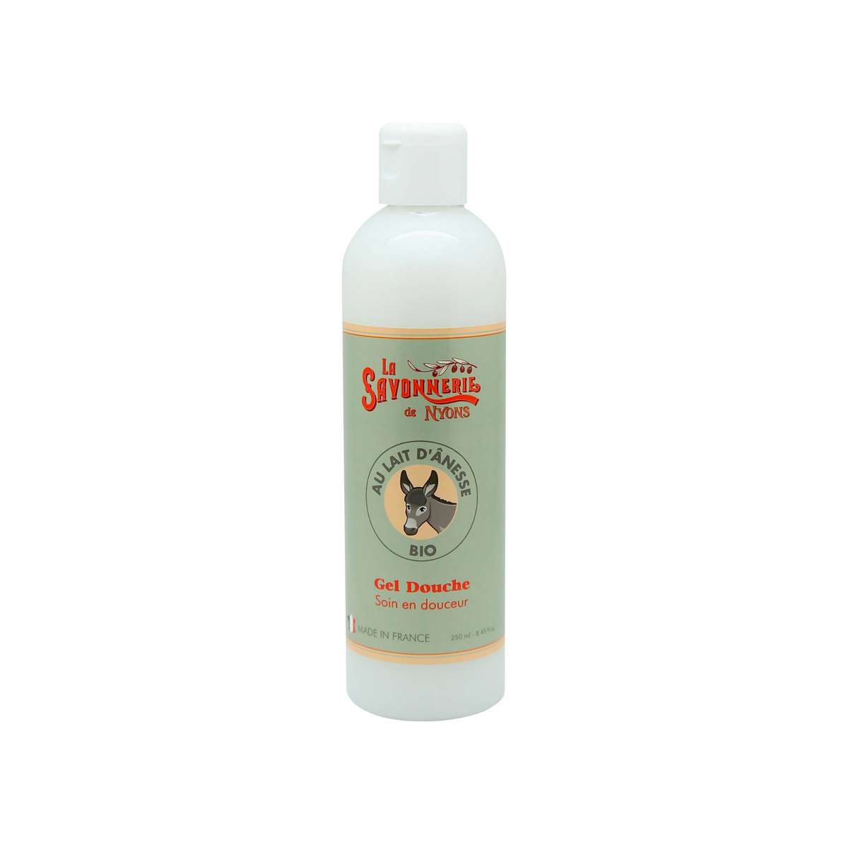 Gel Douche Lait d'Anesse Bio - La savonnerie de Nyons