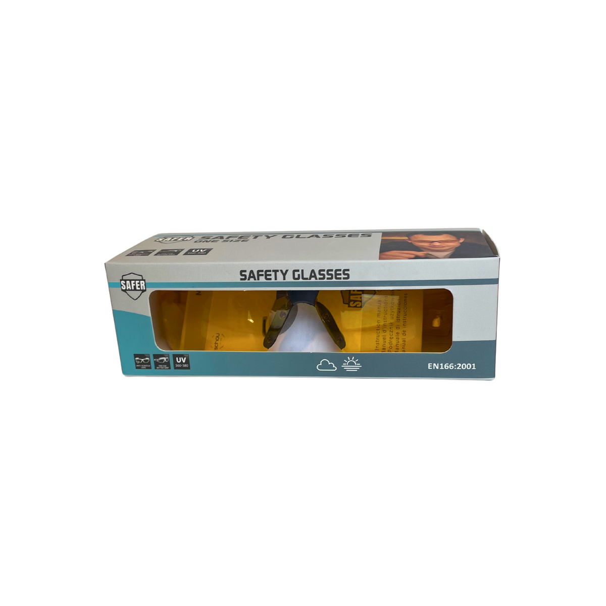 Lunettes de protection UV 360-380 - Safer