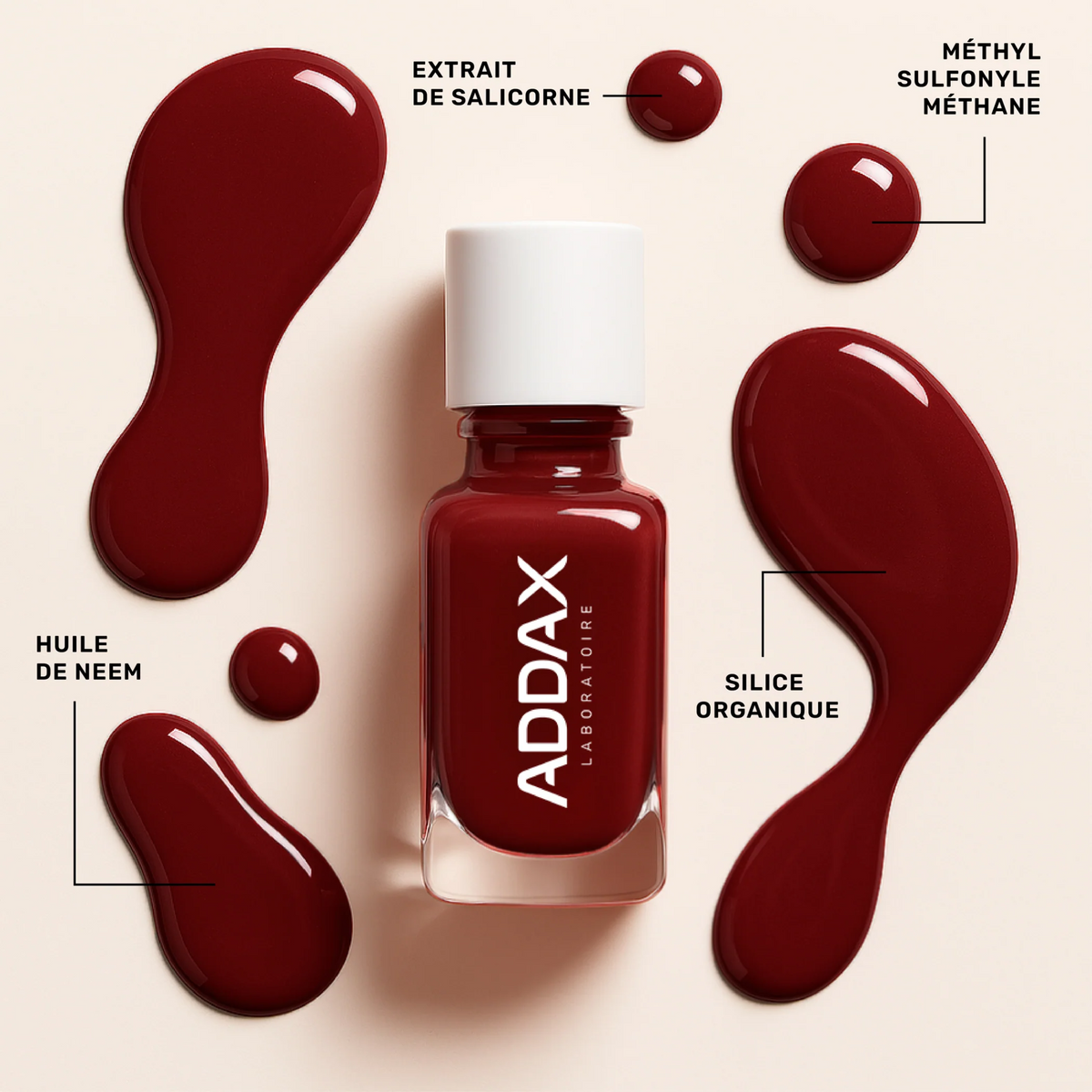 AIRCOLOR® - Vernis Soin Respirant - Plusieurs Coloris - 11 ml - Laboratoire Addax - My Médical