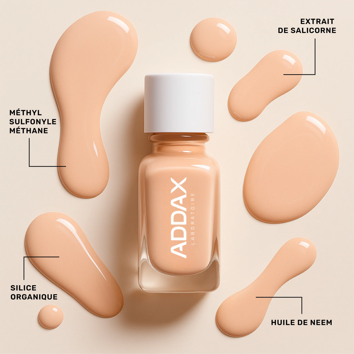 AIRCOLOR® - Vernis Soin Respirant - Plusieurs Coloris - 11 ml - Laboratoire Addax - My Médical