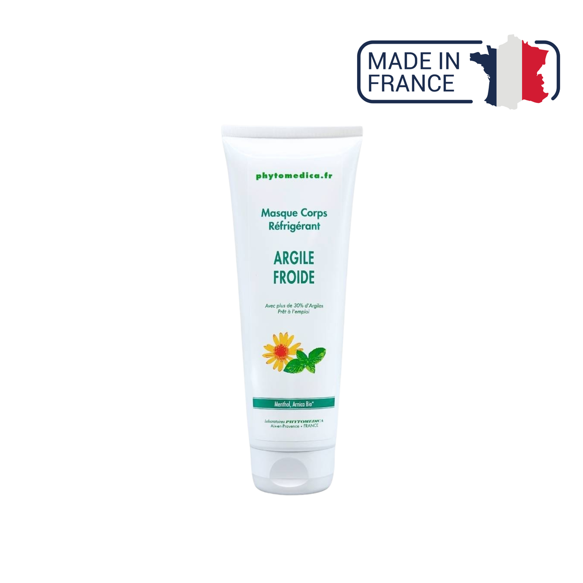 Argile froide - Masque corps réfrigérant - 2 contenances - Phytomédica - My Médical