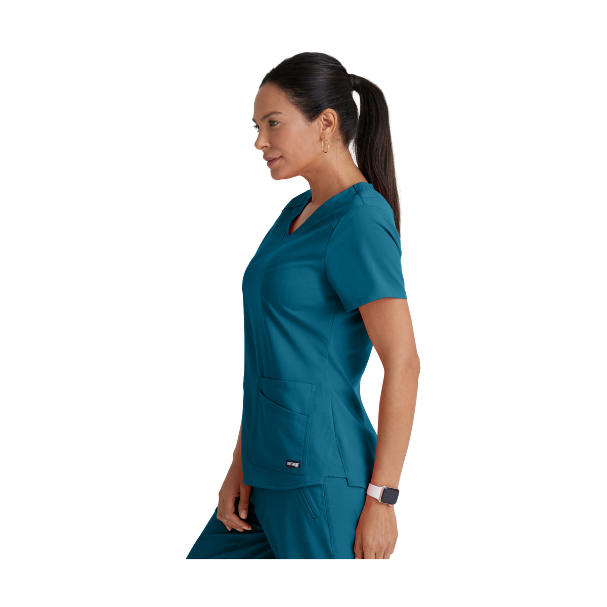 Aura - Tunique col V - Femme - Grey’s Anatomy Stretch GREYS ANATOMY STRETCH