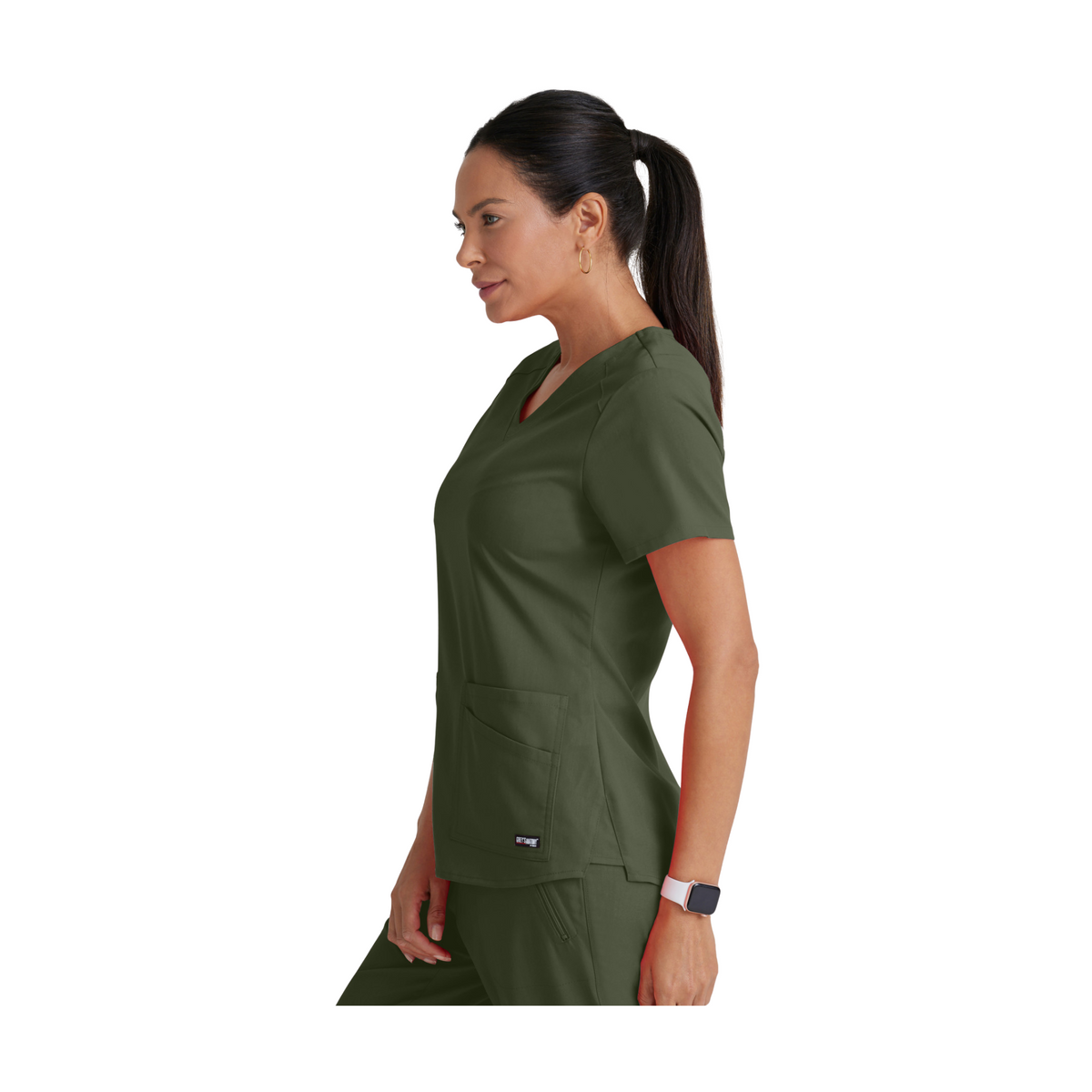 Aura - Tunique col V - Femme - Grey’s Anatomy Stretch GREYS ANATOMY STRETCH