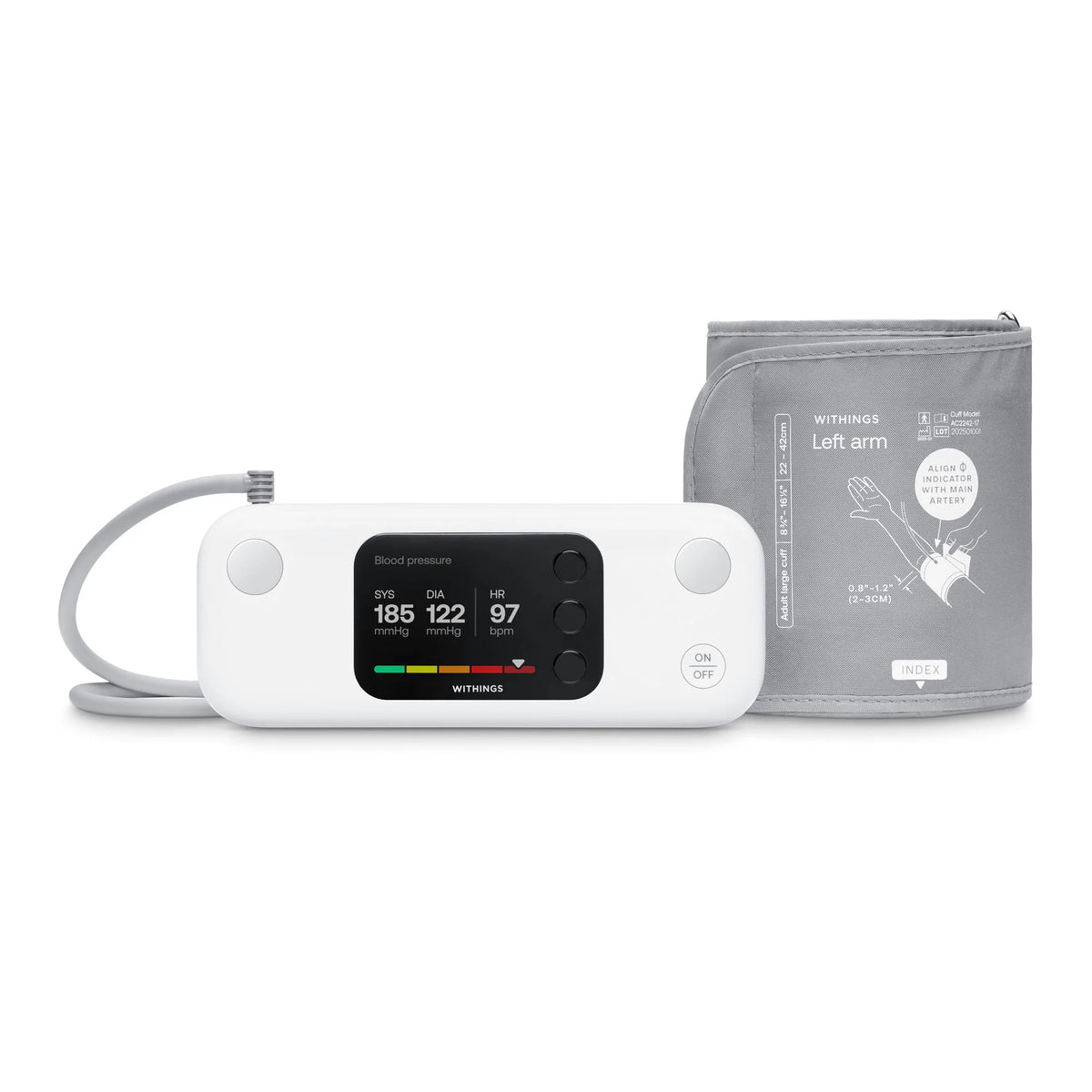 BPM Vision - Tensiomètre connecté - 8 Utilisateurs - Withings - My Médical