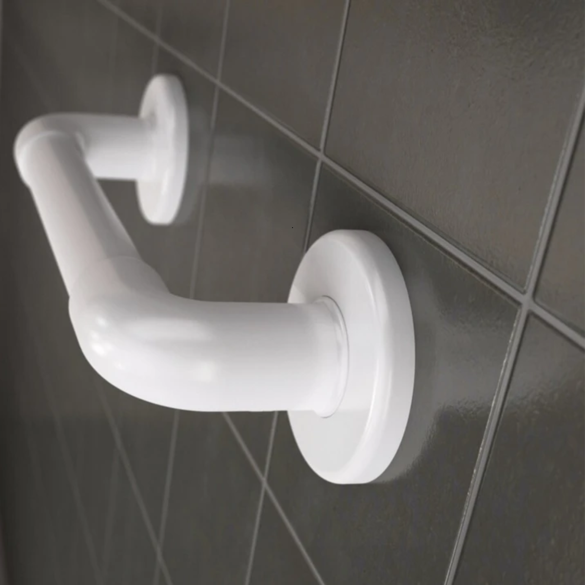 Heavy Duty Straight Grab Bar - 2 sizes - Smooth Coating - AKW