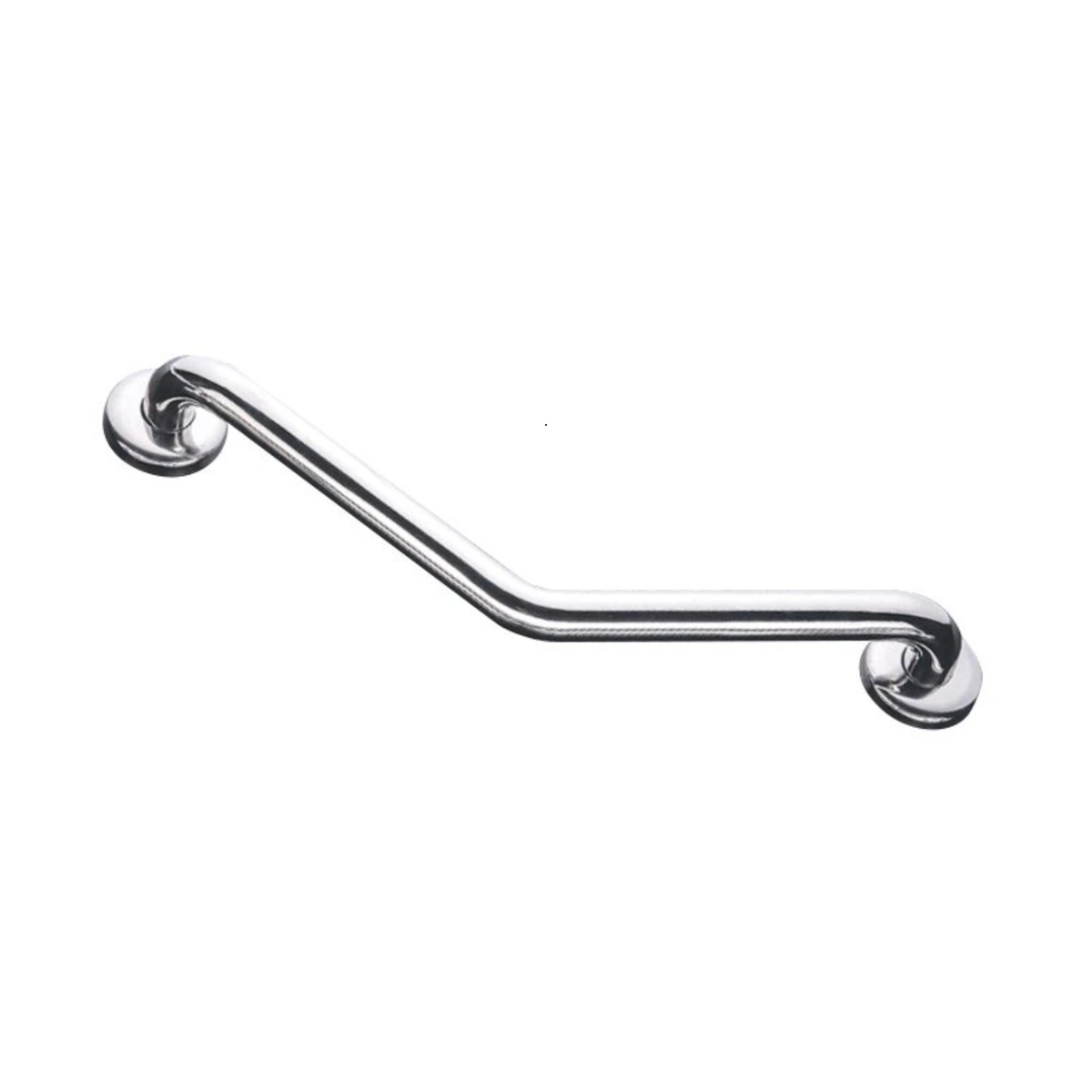 135° Angled Stainless Steel Grab Bar - 2 dimensions - AKW