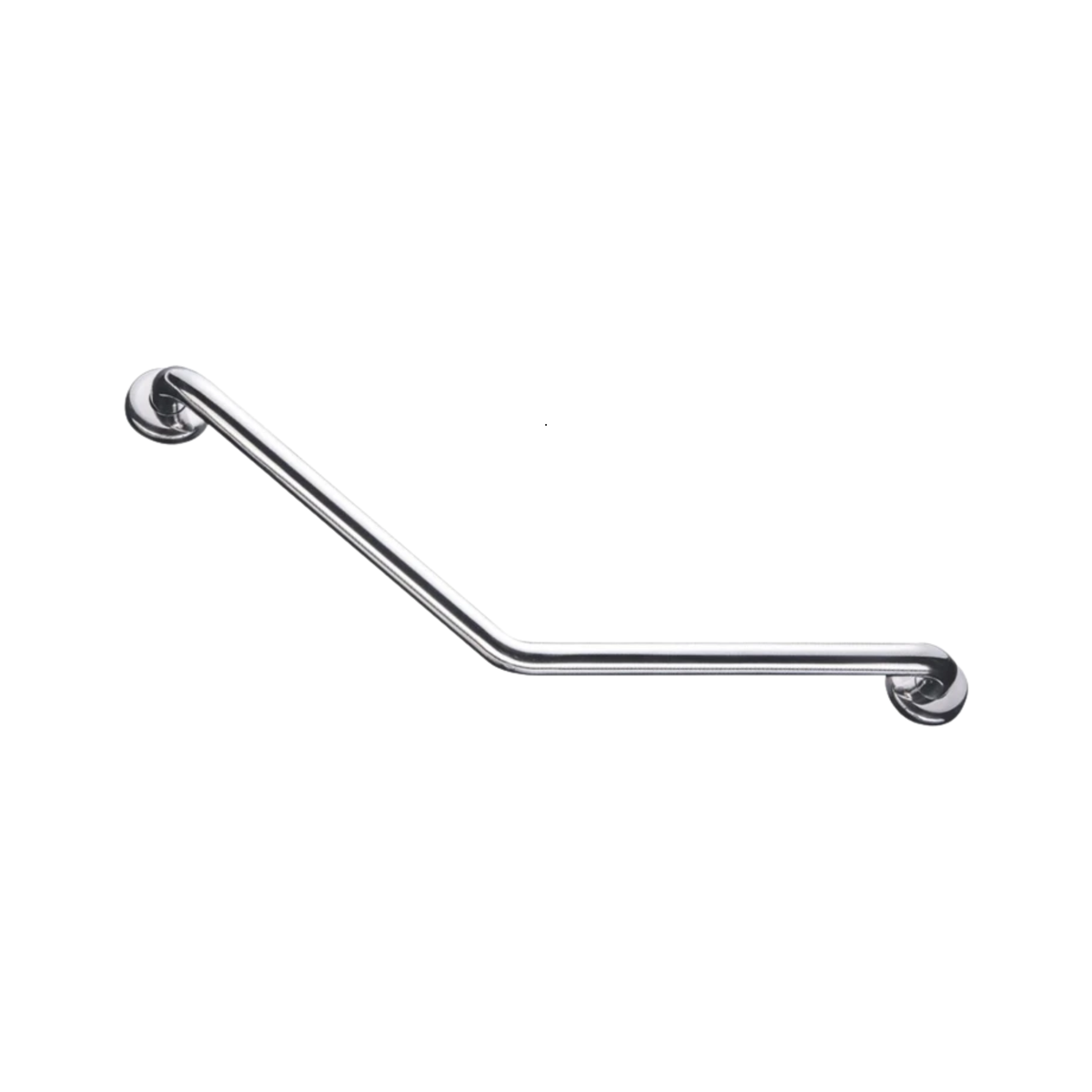 135° Angled Stainless Steel Grab Bar - 2 dimensions - AKW
