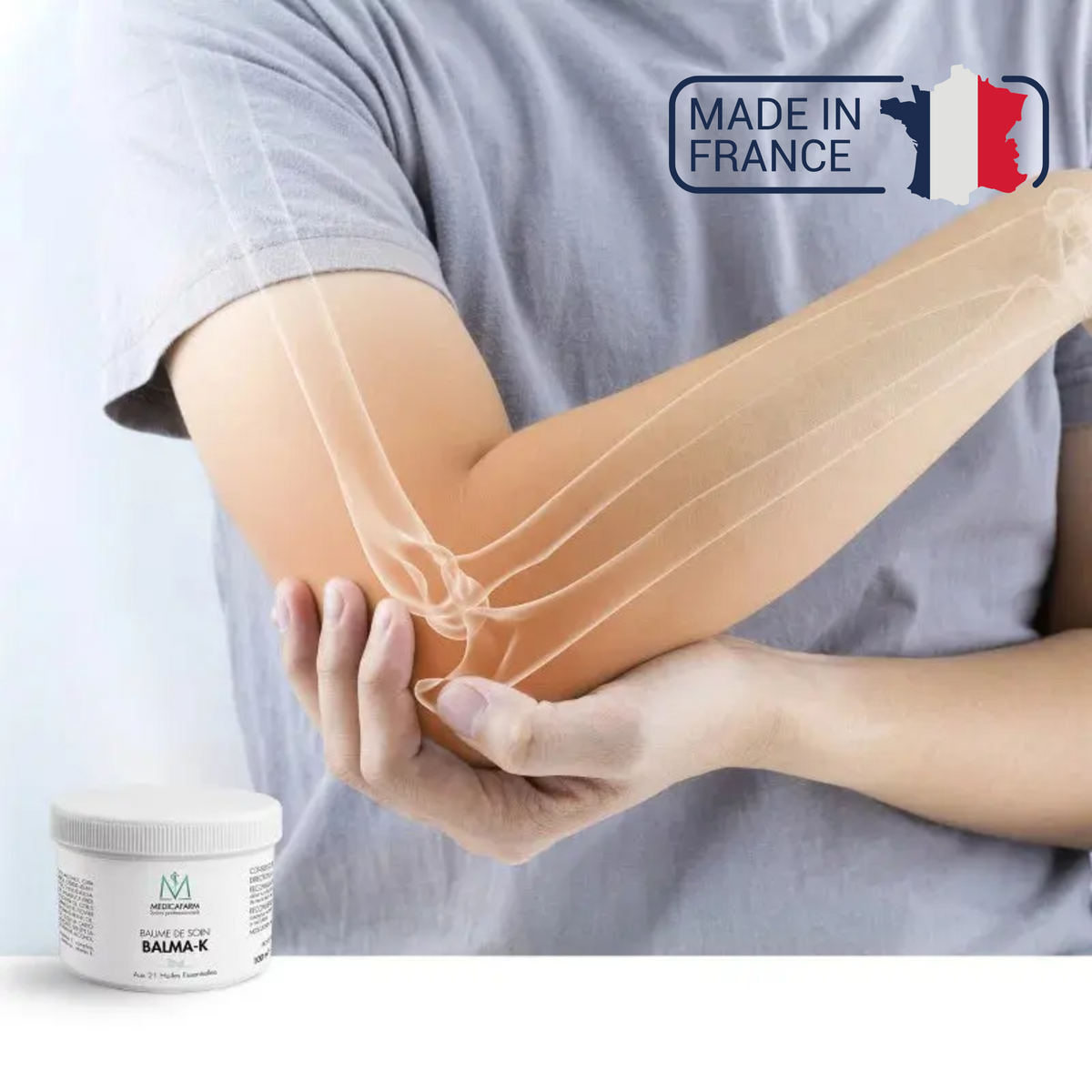 Baume de soin Balma-K - 21 Huiles essentielles - 100 ml - Medicafarm - My Médical