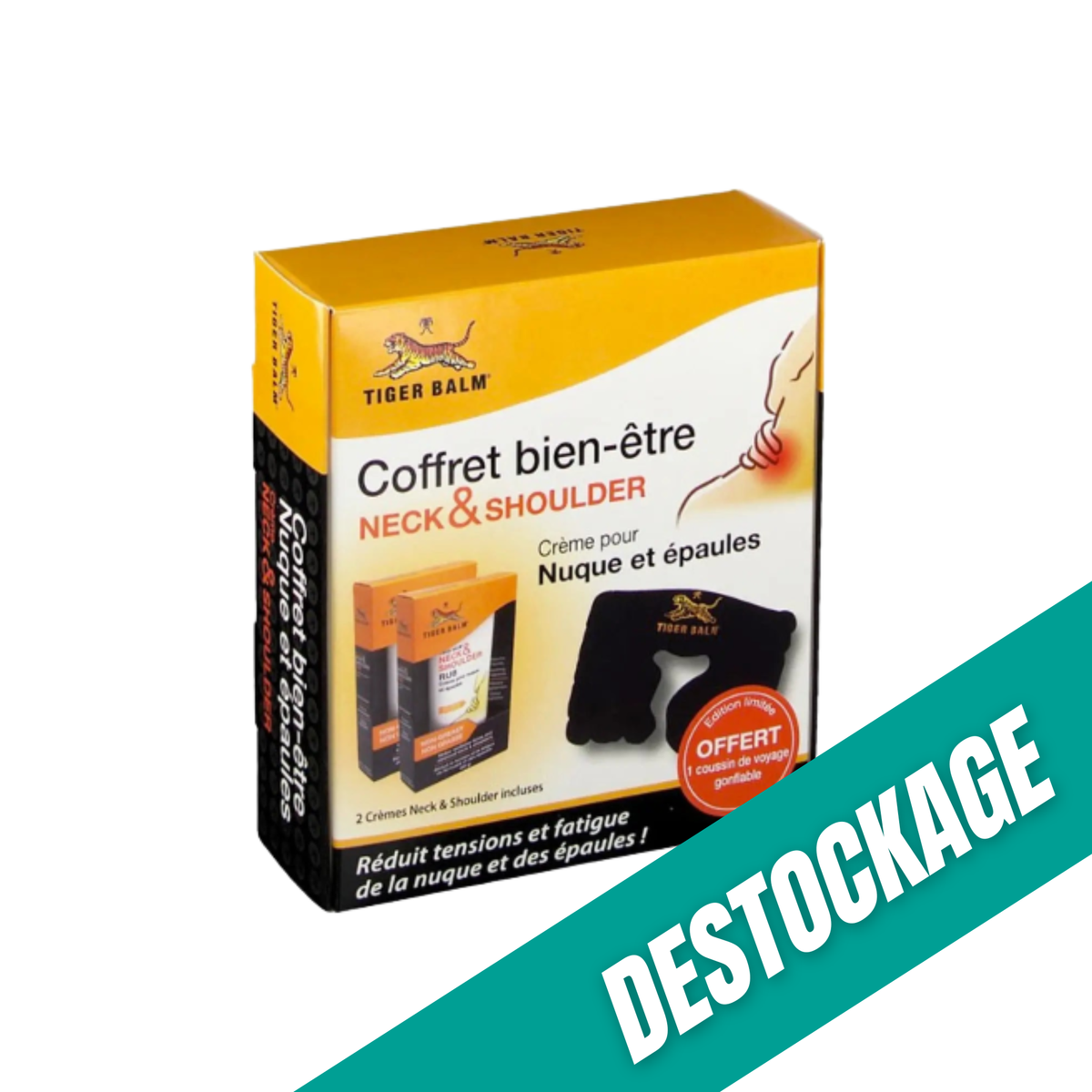 Baume du tigre - Coffret Nuque et Épaules - Crème de massage // Date Courte - My Médical