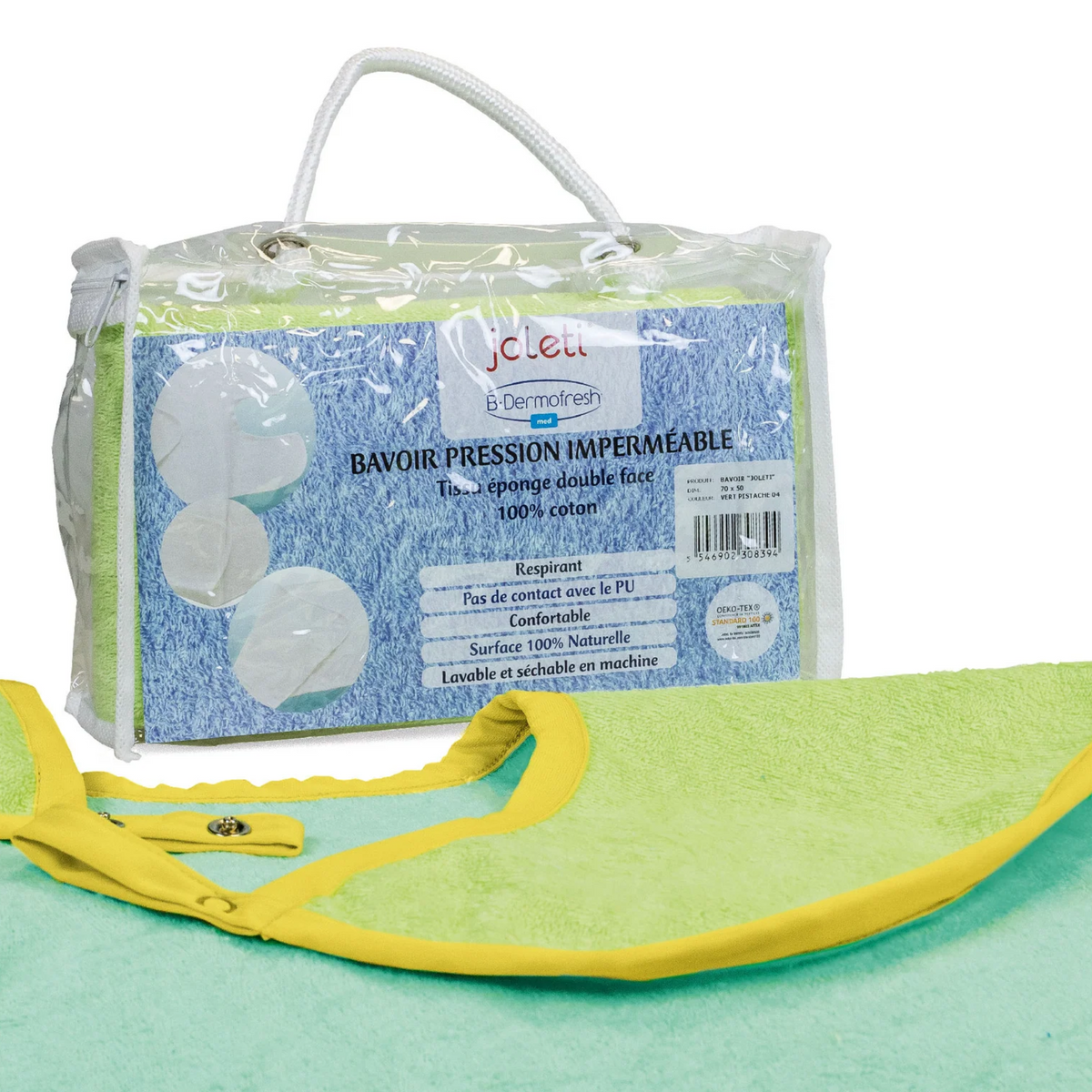 Bavoir Imperméable Spécial EHPAD - JOLETI - My Médical