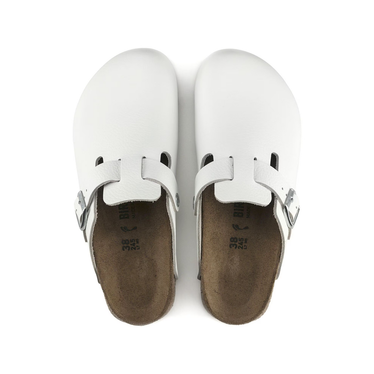 Boston Super Grip - Sabot Cuir naturel - Birkenstock Birkenstock 