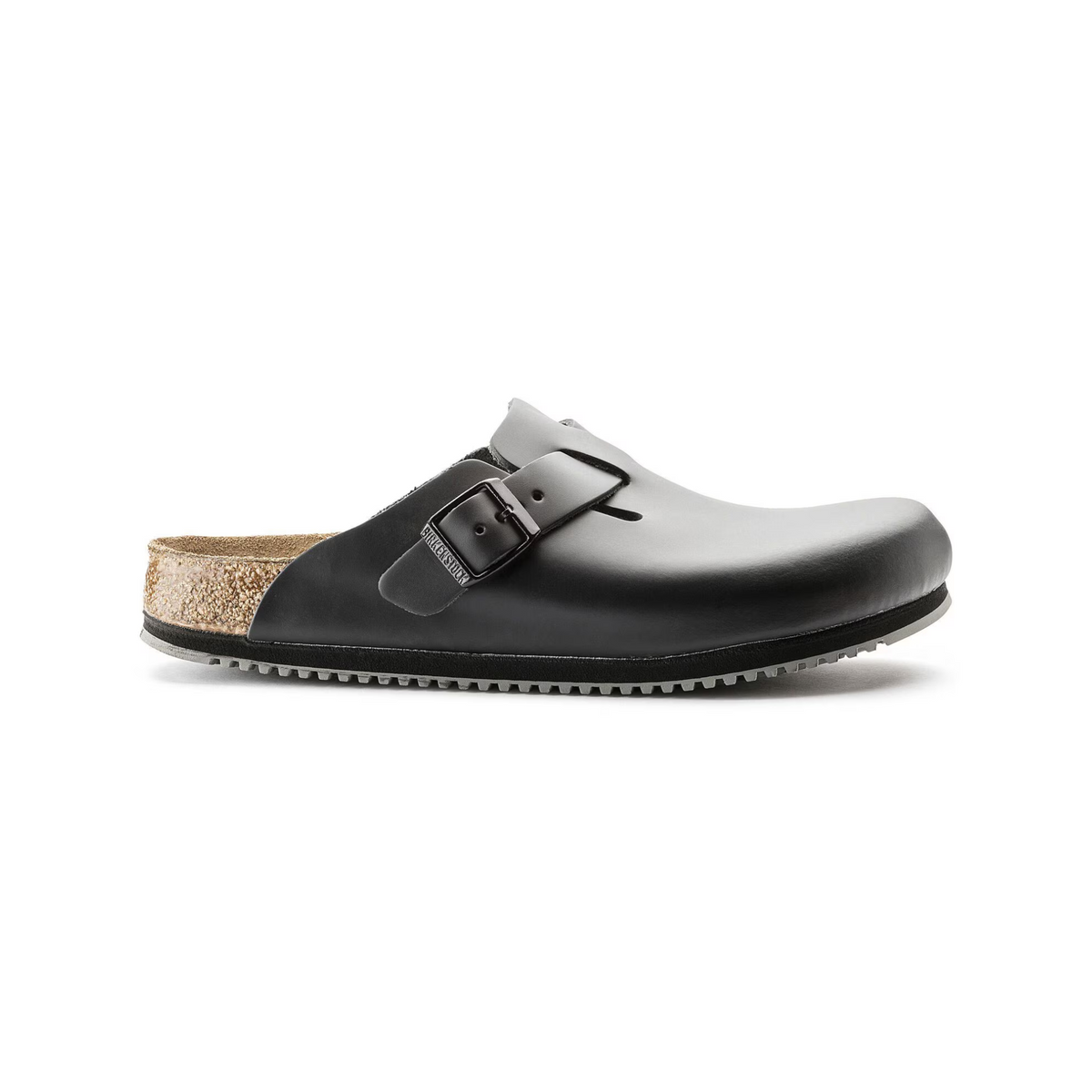 Boston Super Grip - Sabot Cuir naturel - Birkenstock Birkenstock 