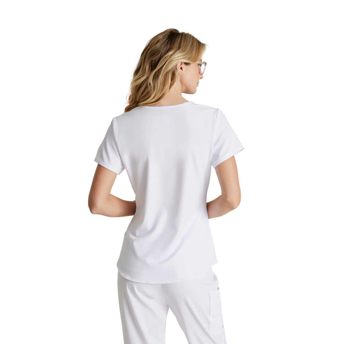 Breeze Top - Haut médical col V - Femme - Skechers SKECHERS