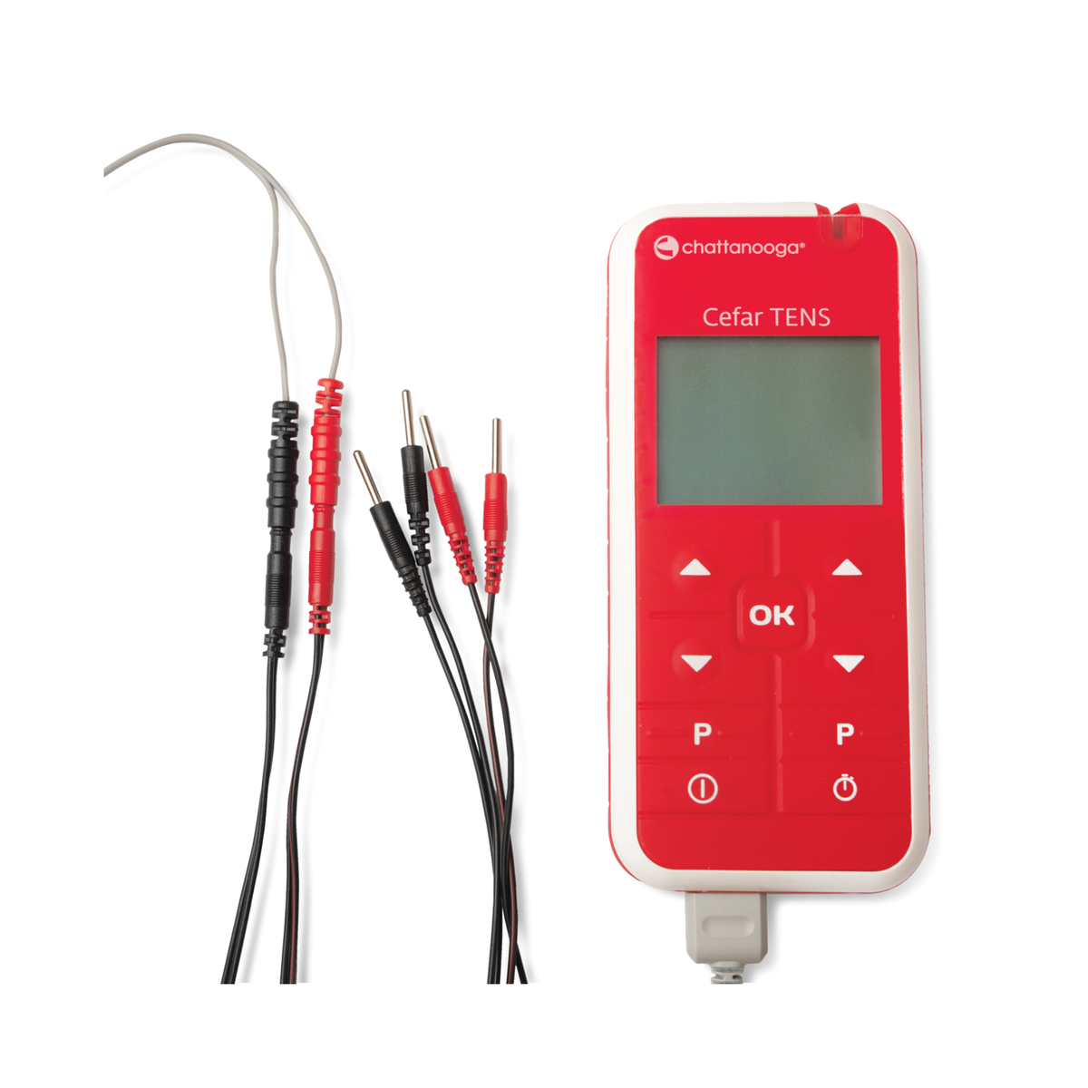 Câble bifurcateur en Y pour Cefar Tens - rouge ou noir - Chattanooga® - My Médical
