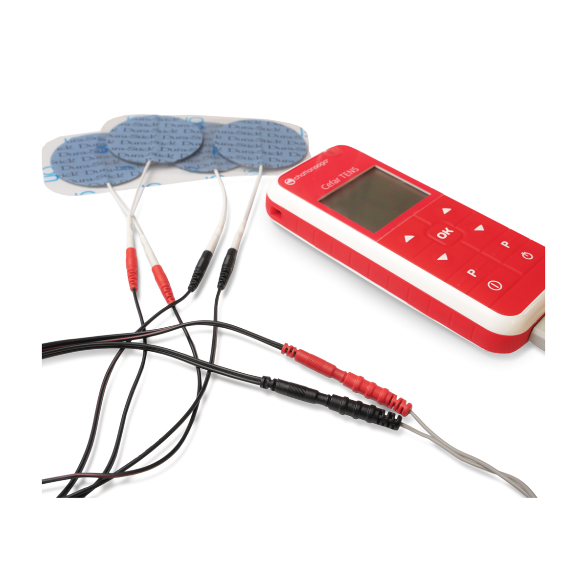 Câble bifurcateur en Y pour Cefar Tens - rouge ou noir - Chattanooga® - My Médical