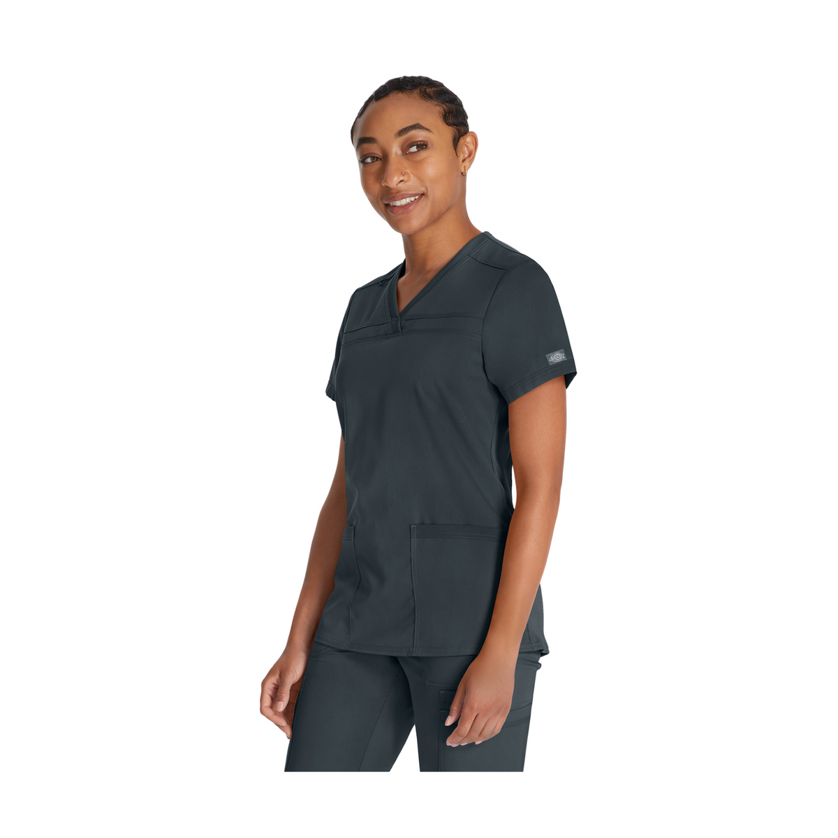 Caen - Tunique col V - Femme - Dickies - My Médical