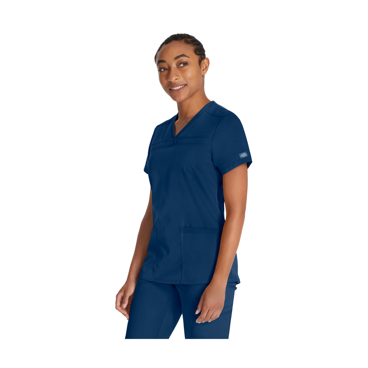Caen - Tunique col V - Femme - Dickies - My Médical