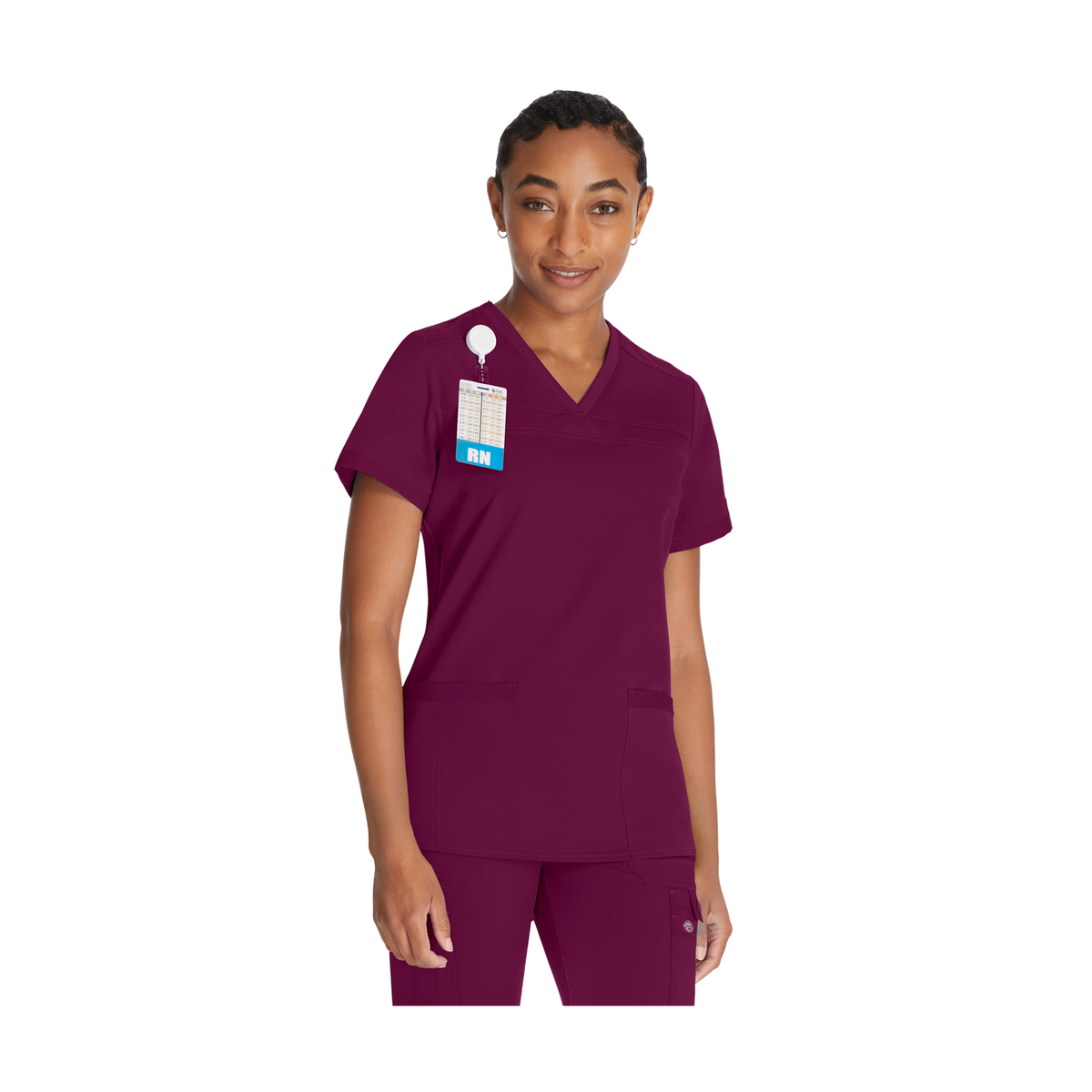Caen - Tunique col V - Femme - Dickies - My Médical