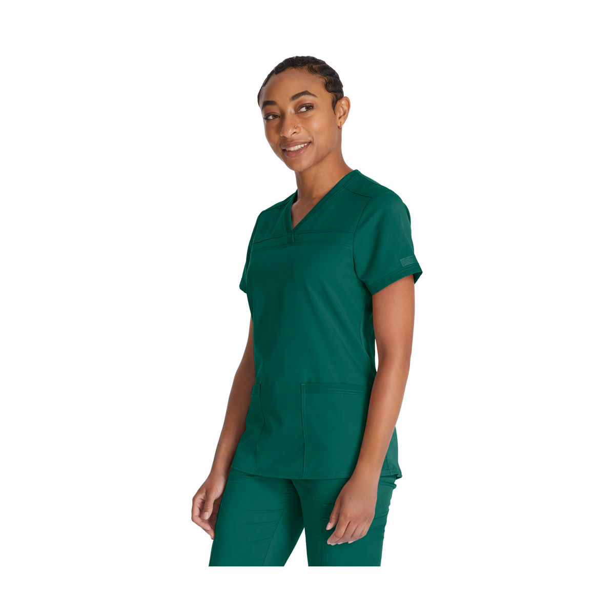 Caen - Tunique col V - Femme - Dickies - My Médical