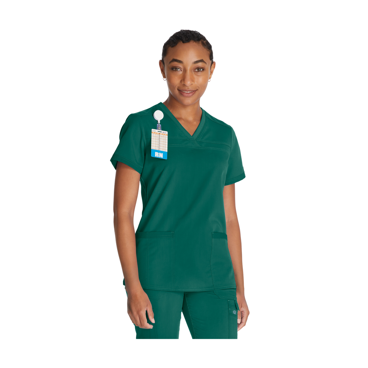 Caen - Tunique col V - Femme - Dickies - My Médical