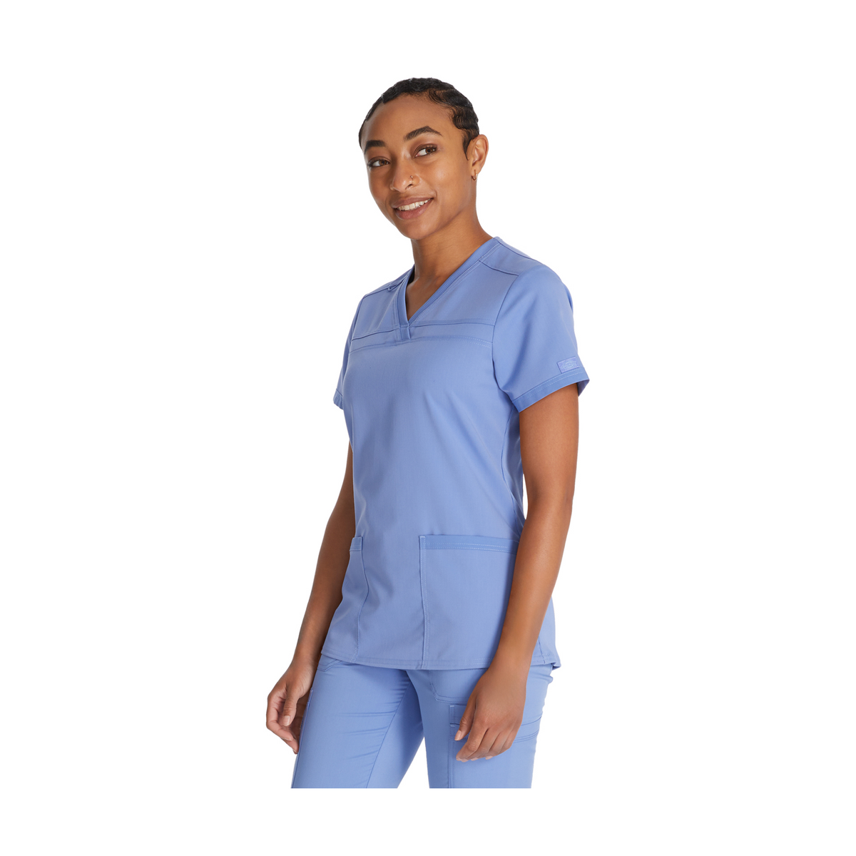 Caen - Tunique col V - Femme - Dickies - My Médical