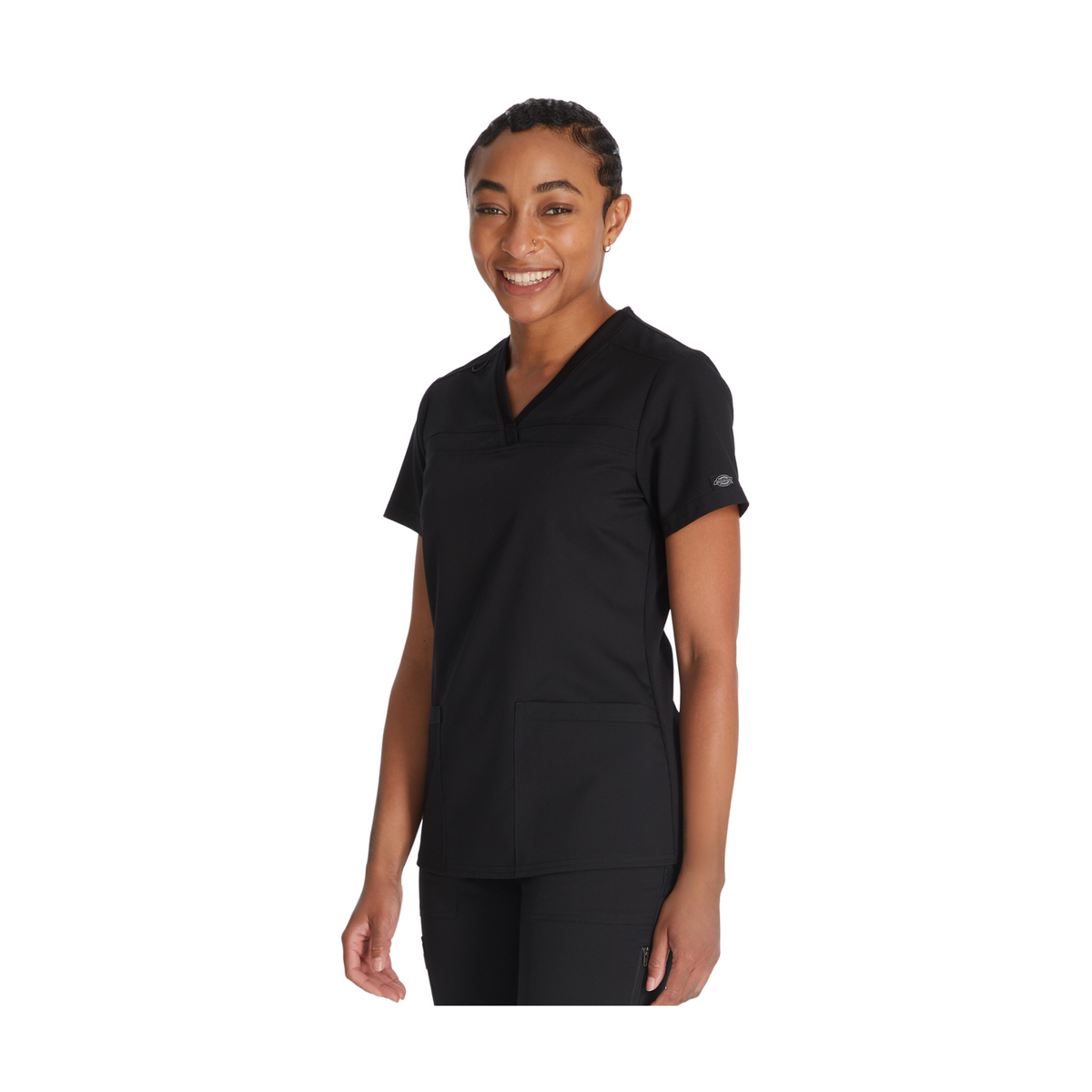Caen - Tunique col V - Femme - Dickies - My Médical