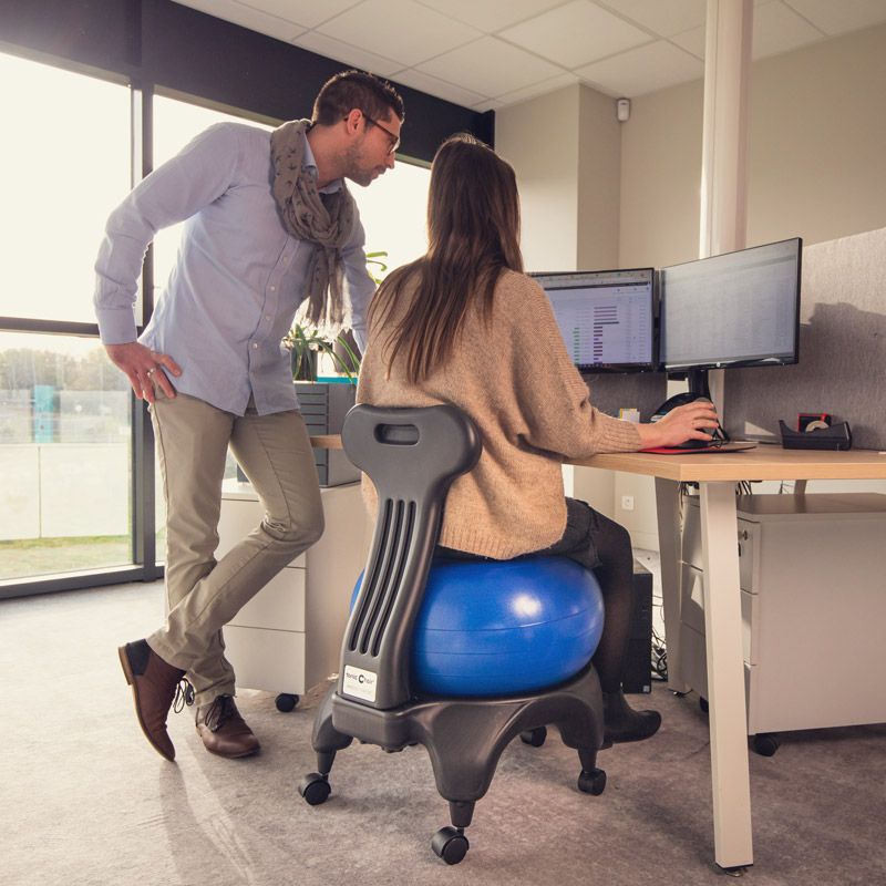 Chaise ergonomique avec ballon Tonic Chair® Originale - My Médical