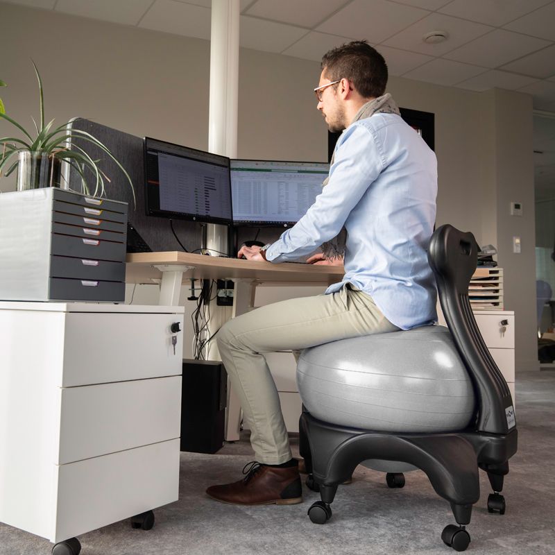 Chaise ergonomique avec ballon Tonic Chair® Originale - My Médical