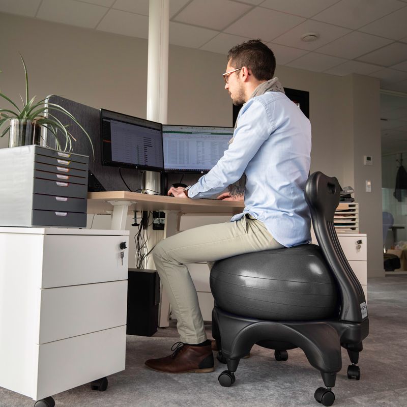 Chaise ergonomique avec ballon Tonic Chair® Originale - My Médical