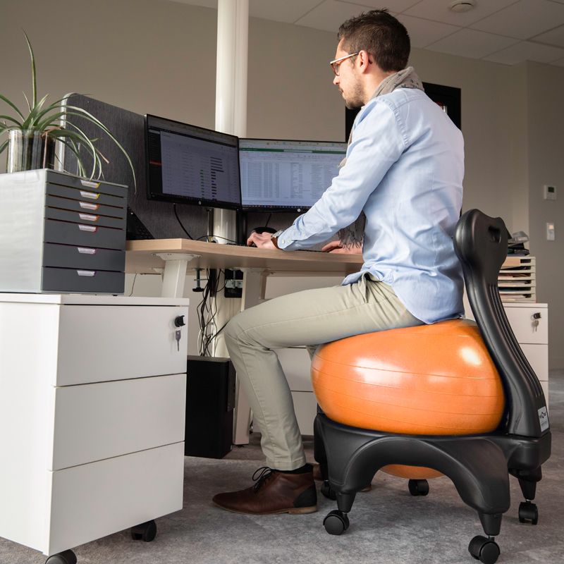 Chaise ergonomique avec ballon Tonic Chair® Originale - My Médical