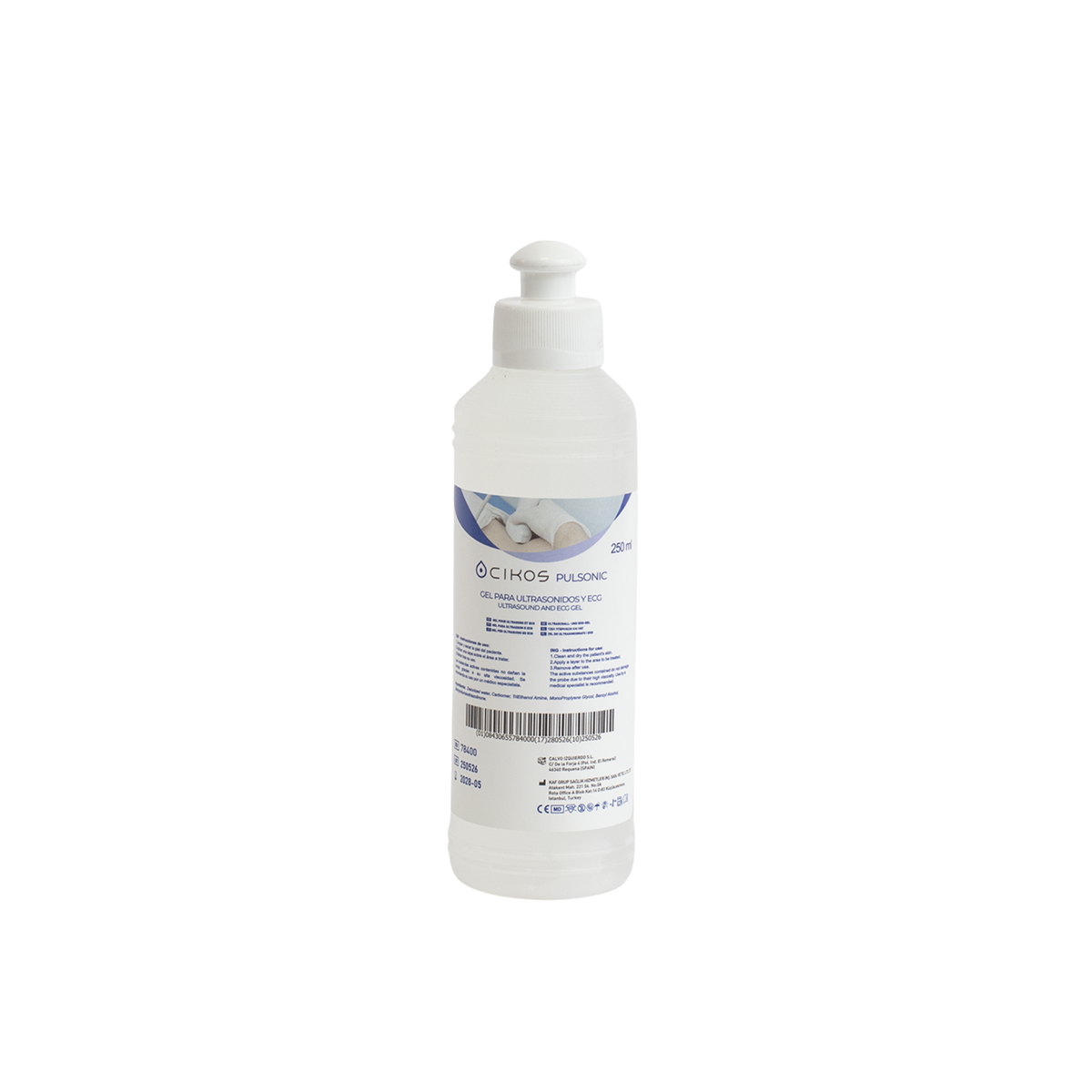 Cikos Pulsonic - Gel conducteur ultrasons - 3 contenances - Cikos