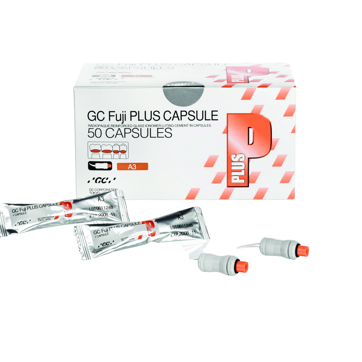 Ciment Définitif Fuji Plus - 50 Capsules - GC - My Médical