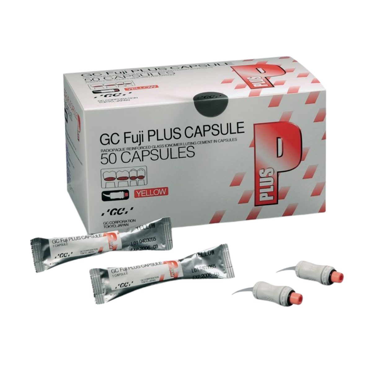 Ciment Définitif Fuji Plus - 50 Capsules - GC - My Médical