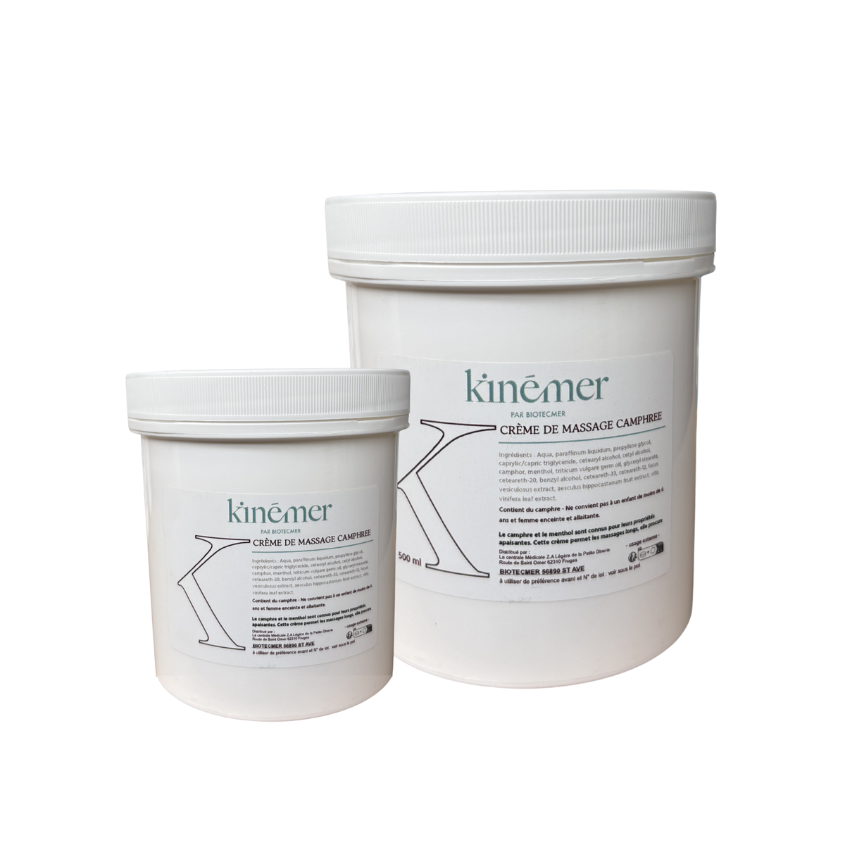 Creme Massage Camphree - Kinémer - Biotecmer - My Médical